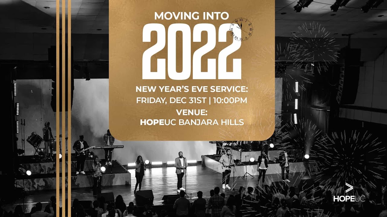 New Year's Eve Service | 31st December 2021