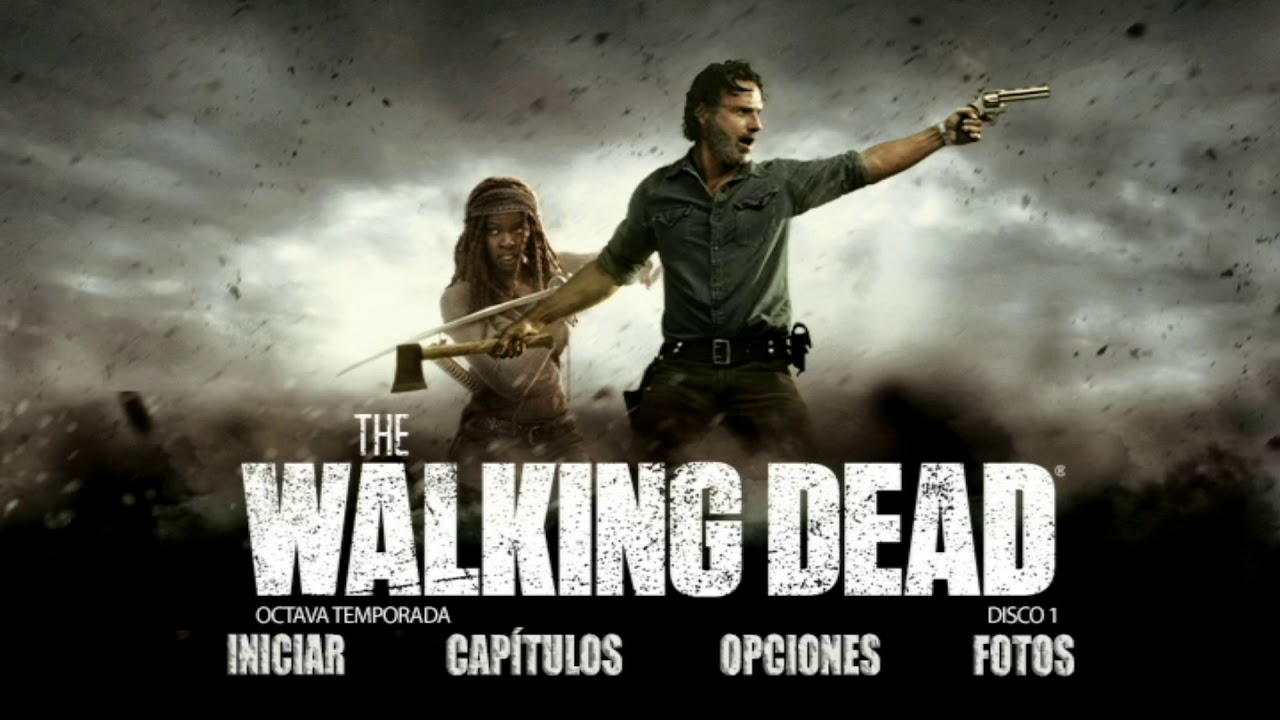 The Walking Dead Season 8 Disc 1 Dvd Menu Youtube