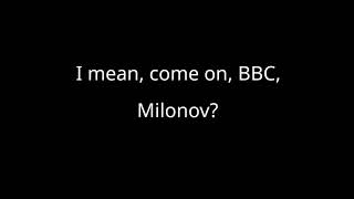 Milonov on BBC