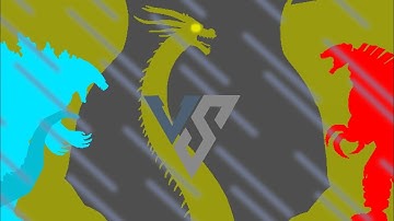 Godzilla Against MechaGodzilla | Sticknodes | Short Fight