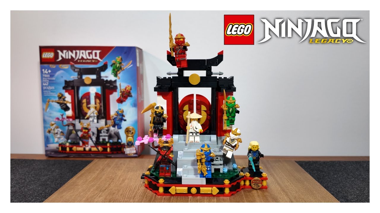 LEGO Ninjago 15th Anniversary Ninja Display 71866