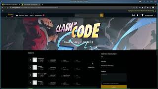 (Twitch VOD) Clash of Code | A bit of competitive Programming | CodinGame