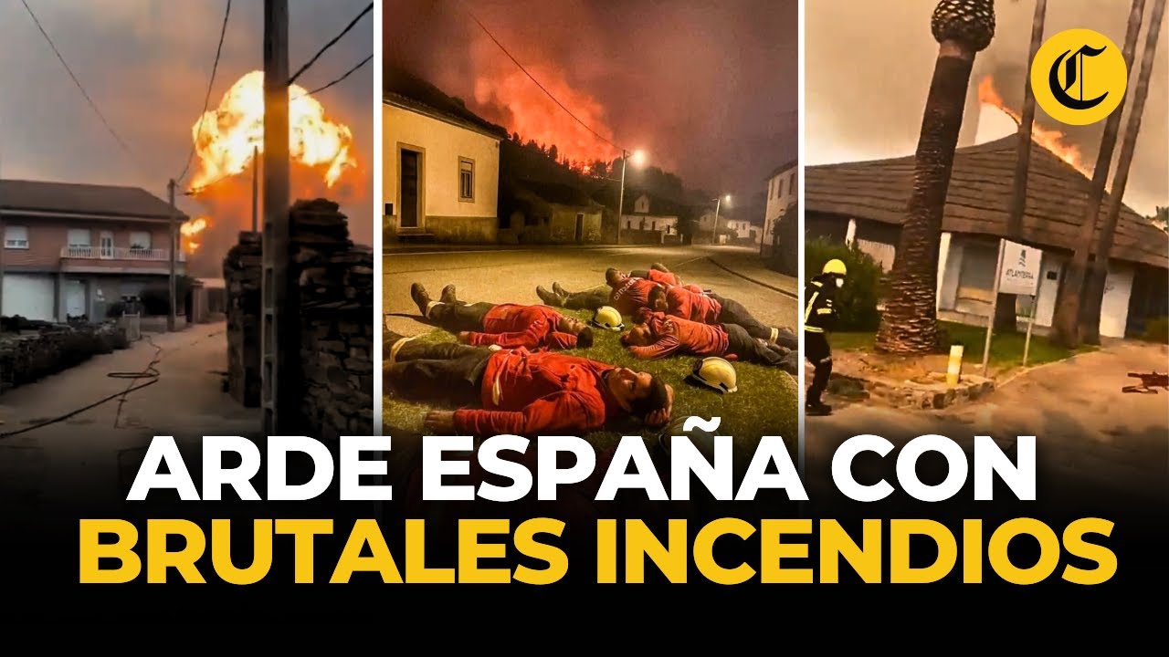 Ola de incendios en España: la peor tragedia ambiental en años | El Comercio