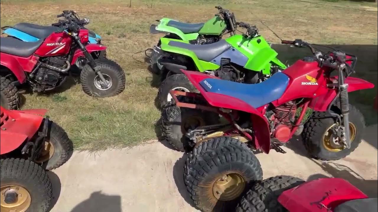 ATC 250R Wheelie Machine With No Brakes !!!!!! YouTube