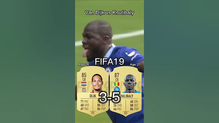 Virgil Van Dijk vs Kalidou Koulibaly【FIFA OVR Compilation】ファンダイクvsクリバリ - DayDayNews