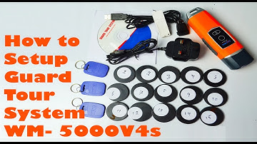 How to setup Guard Tour System WM-5000V4s (Vanguard 4s)