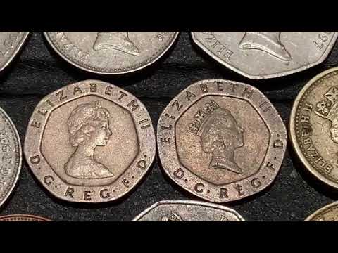 Queen Elizabeth II coins of Great Britain #coinaz