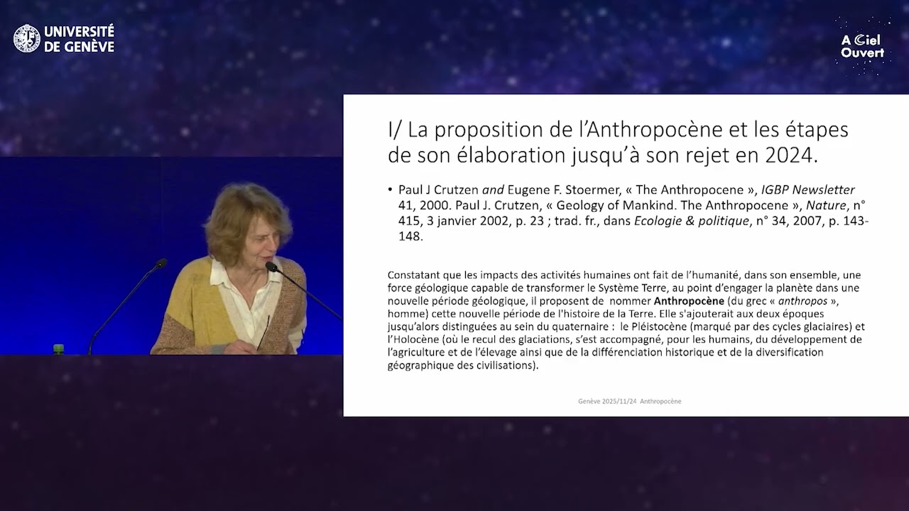 Peut-on sortir de l’Anthropocène ?