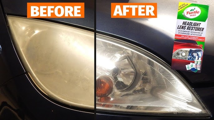 Walmart Turtle Wax Head Light Lens Restore Kit Review How To Restoring The  Acura RSX Headlights 