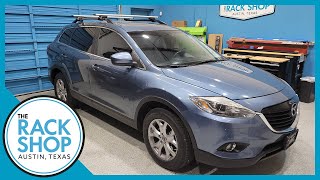 2007-2015 Mazda CX-9 Thule Wingbar Evo Raised Rail Complete Roof Rack | The Rack Shop - Austin, TX