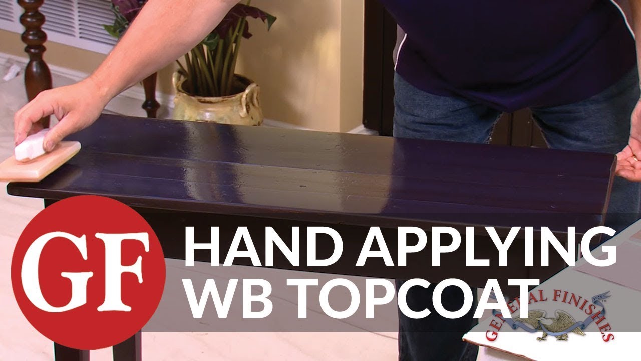 High Performance Polyurethane Water Based Topcoat General Finishes