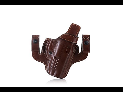 Product video Dual IWB / OWB Pancake Style Leather Holster