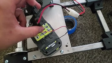 Electric gokart runninh on ryobi batteries
