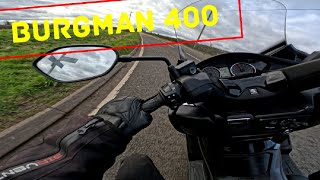 why the burgman 400 is the king of scooters!!
