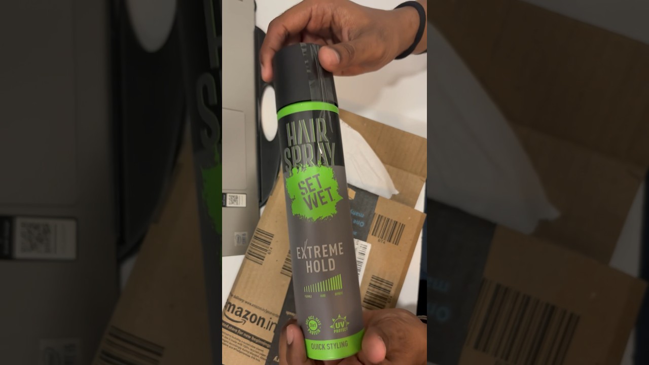 UNBOXING Set Wet Spray EXTREME HOLD❤️ 