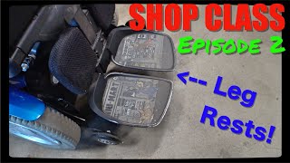 SHOP CLASS EP2: how permobil legrests work!