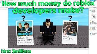 How Much MONEY Do Roblox Developers Really Make? (Millions)