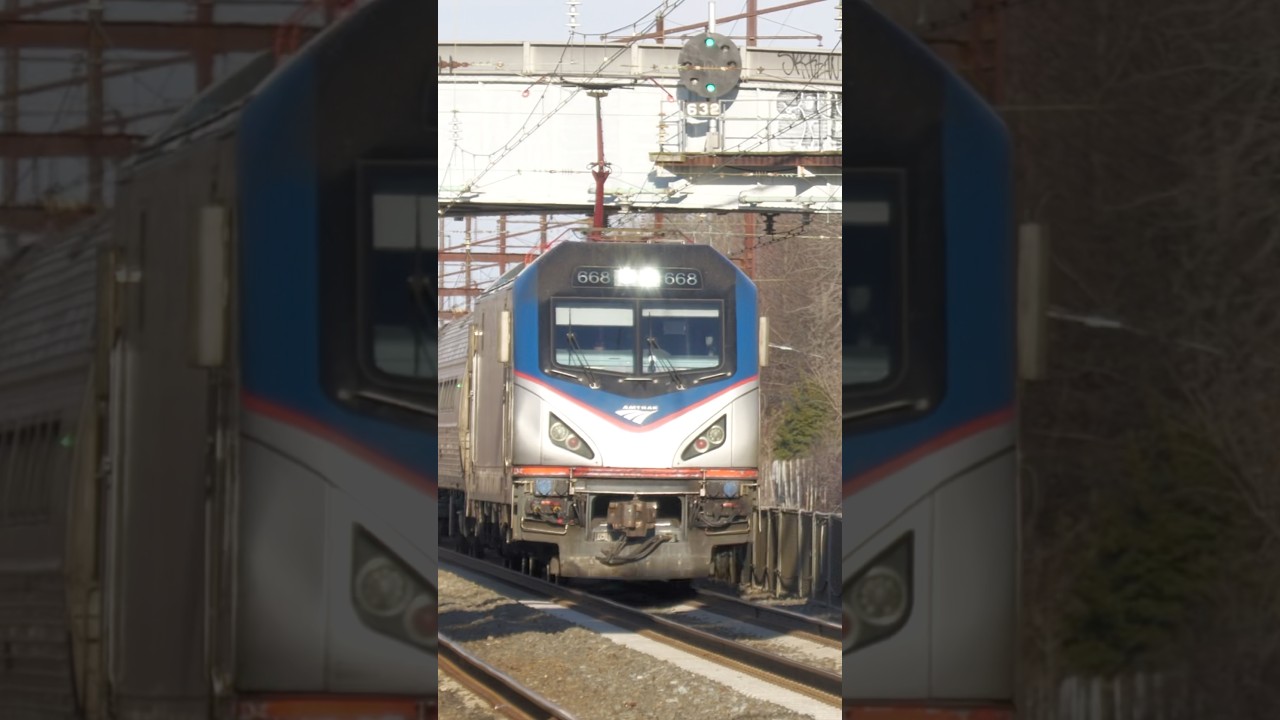 Amtrak northeast regional headed to Philly 