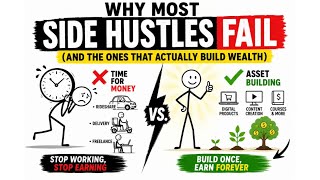 Why Most Side Hustles Fail (And the Ones That Actually Build Wealth)