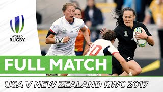 Rugby World Cup 2017 Semi-Final: USA v New Zealand