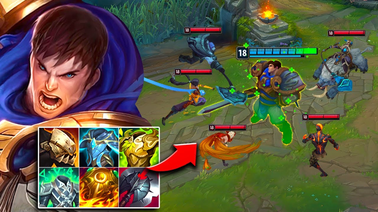 Garen But Made Him The Most OP Tank In The - of Legends YouTube