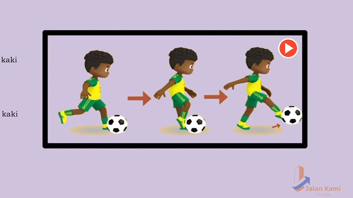 Sebutkan urutan rangkaian gera menendang kaki dengan kaki bagian dalam dalam permainan sepak bola