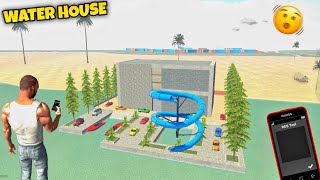 Water Slide🏟️ Build New Water House🏤 In Indian Bikes Driving 3D🥰 RGS Tool Secret Chest Codes😱 Ibd3d🤩 screenshot 3