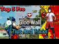 5 Pro Gloo Wall Tips and Tricks, Ranked game tips Garena Free Fire by DEATH RAIDER GAMING