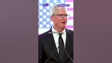 Apple CEO Tim Cook on Taiwan Semiconductor Manufacturing Company’s $40 billion investment in Arizona