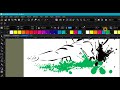 Coreldraw Adding color to vector objects