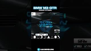Bmw M3 Gtr Design Tutorial In Car Parking Multiplayer New Update