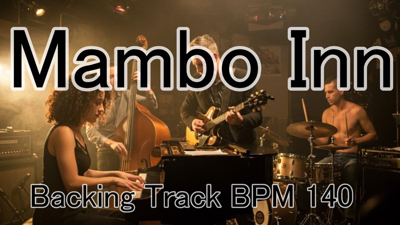 Mambo Inn Mambo Inn Backing Track BPM 140 - YouTube