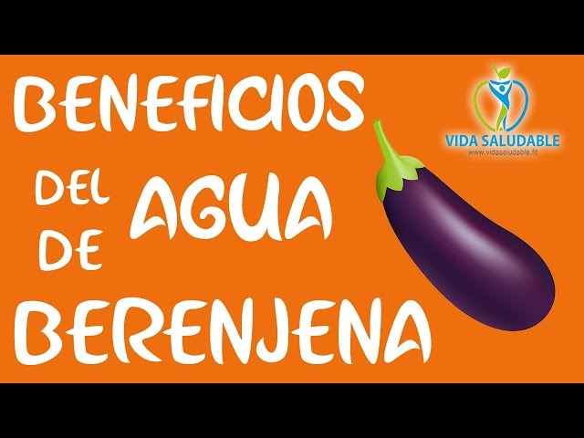 Beneficios de tomar agua de berenjena en ayunas