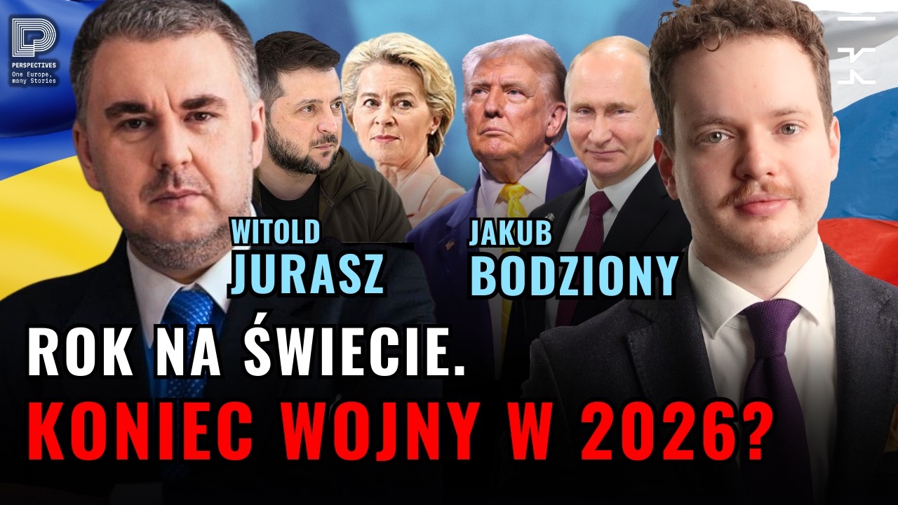 Witold Jurasz - podcast, wojnie w Ukrainie front. Plan pokojowy Trumpa w 2026? | Kultura Liberalna