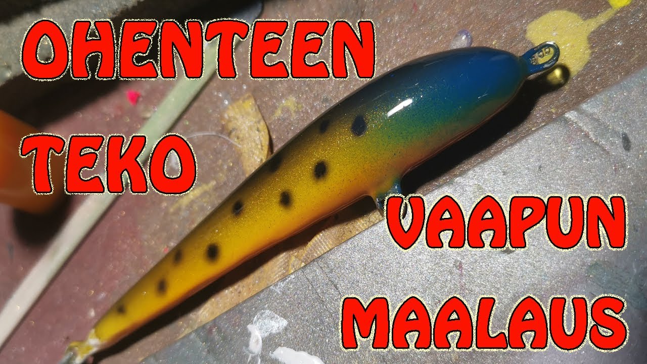 Ohenteen teko vesipohjaisille maaleille ja vaapun maalaus