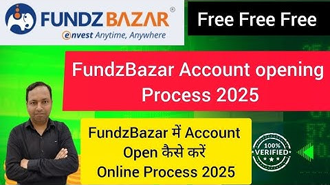 How to open an account in FundzBazar in 2025 | How to open FundzBazar account opening process in ...