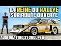 Essai audi quattro s1 group b  la reine du rallye sur route ouverte 