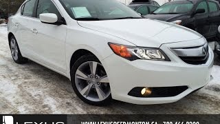 Sports Performance Used White 2013 Acura ILX Premium Pkg Review | Fort McMurray Alberta