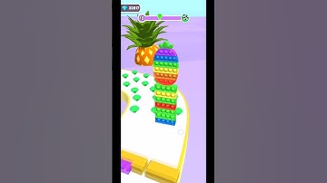 #Fidget Rush 🔴🟣🔵Games Mobile All Levels Android, IOS Gameplay Level 18 game version 3.0 #shorts