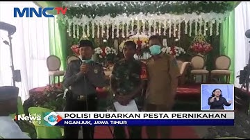 Pesta Pernikahan Dibubarkan Polisi Untuk Cegah Penyebaran Virus Korona- LIS 26/03