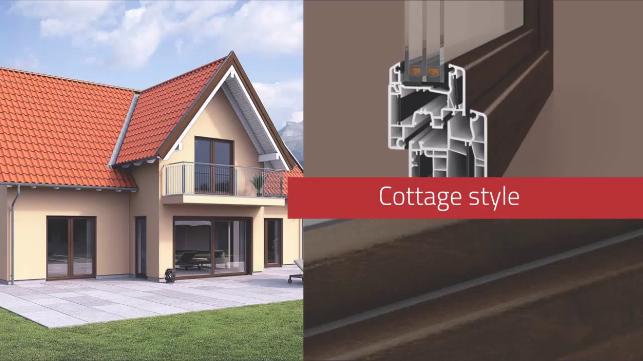 Ламіновані вікна aluplast від RikDom