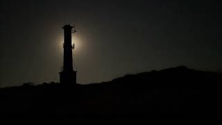 Sturgeon Supermoon appears behind Kit Hill in Cornwall, the last Supermoon of 2022