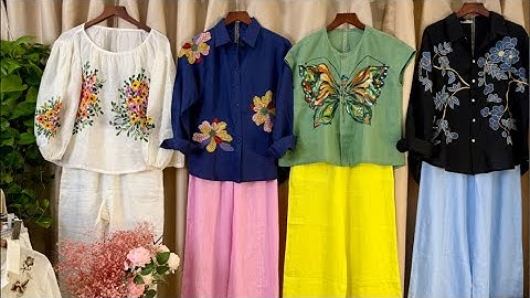 Tối 11/12 Linen pháp mềm mại, áo thêu tay, shop chính chủ zalo chốt hàng 093.262.1059