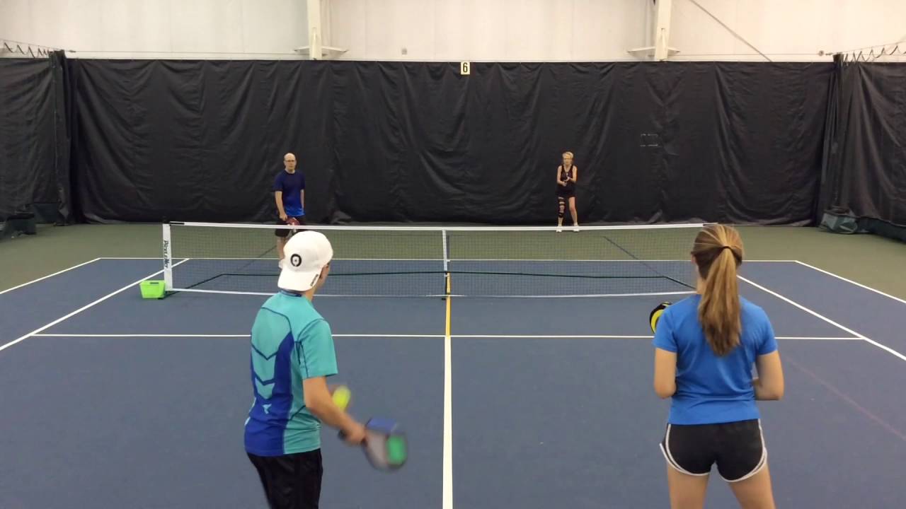 2016 Wisconsin Cup Pickleball Championships Mixed Doubles 4.0 Playoffs Semifinals YouTube