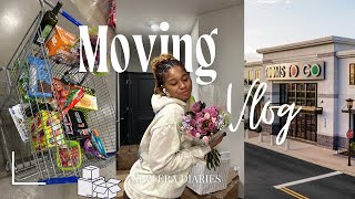 Moving Vlog 2 | Empty Apartment Tour, Cleaning, Furniture & House Shopping + More