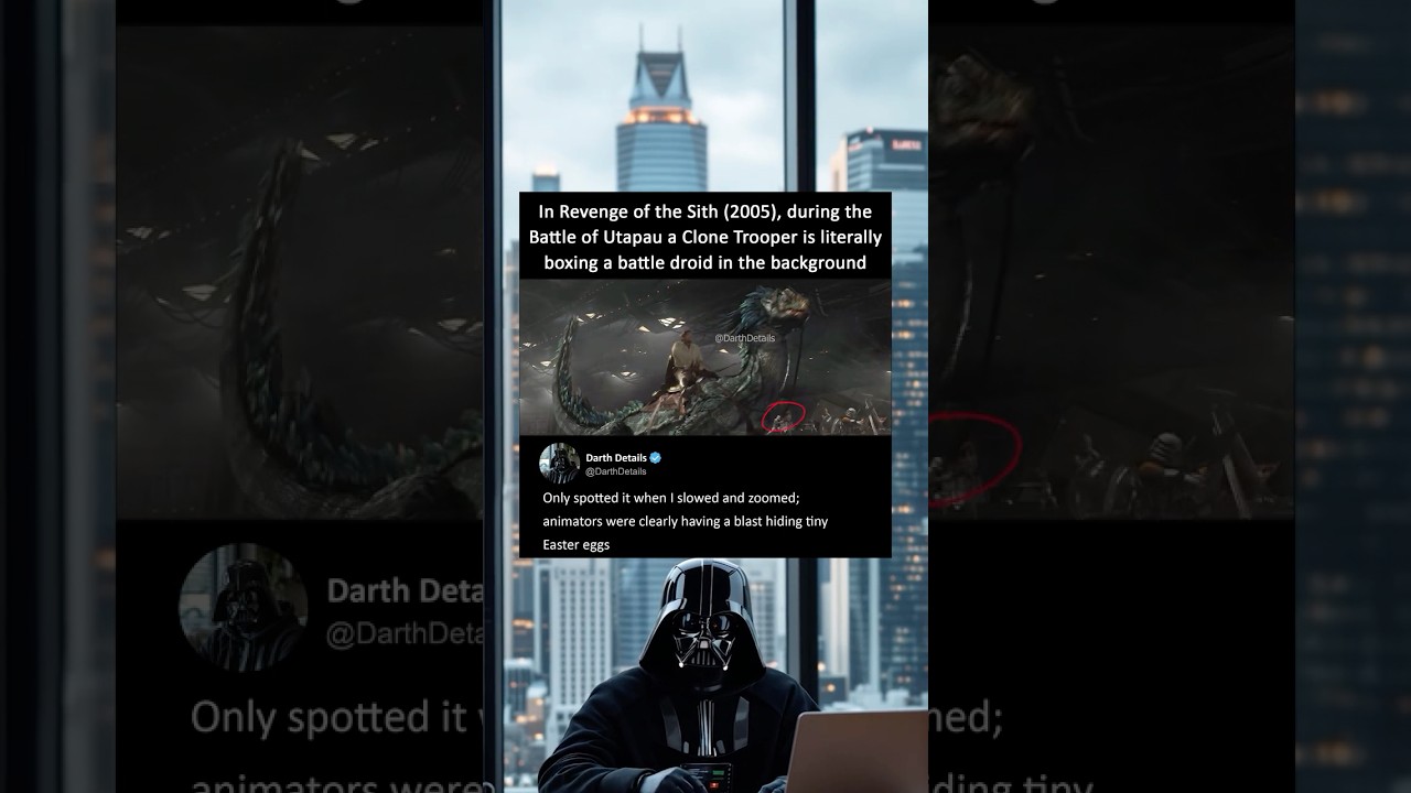 Clone Trooper vs Battle Droid Easter Egg