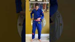 How to tie your belt like a BJJ black belt