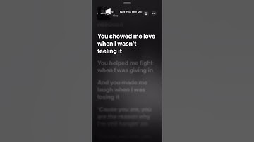 Thumbnail of Kina - Get You The Moon #lyrics #shorts