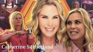 URHere with Catherine Sutherland of 'Power Rangers' at FanX Salt Lake