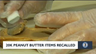 20k peanut butter items recalled